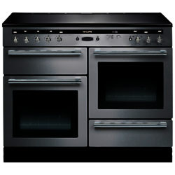 Rangemaster Hi-LITE 110 Induction Hob Range Cooker Stainless Steel